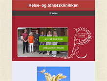 Tablet Screenshot of hiklin.dk